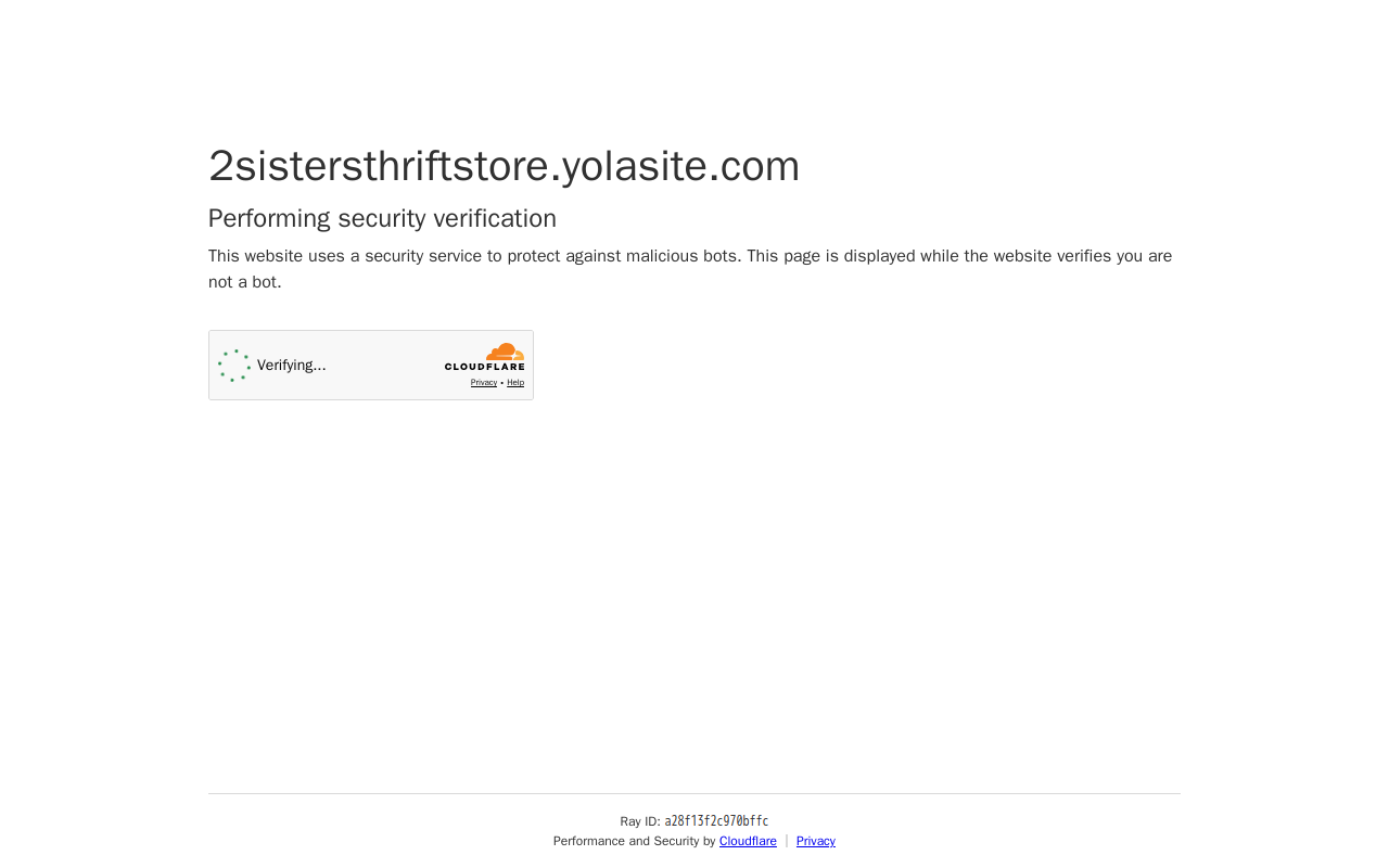 2 Sisters Thrift Store website preview