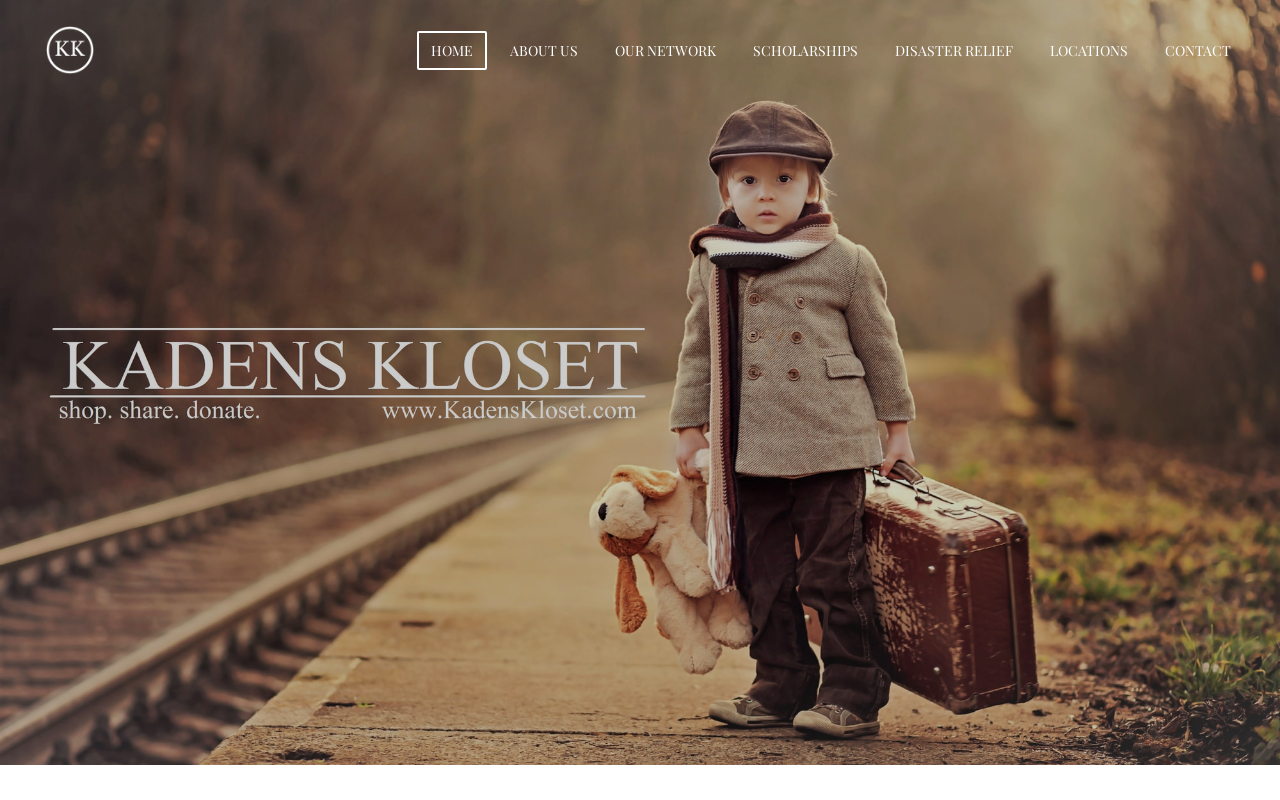 Kadens Kloset: St. Joe website preview