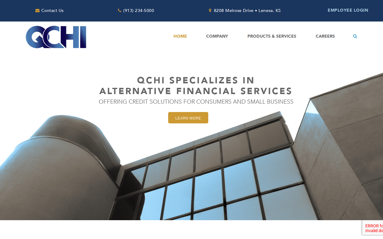 Quik Cash website preview