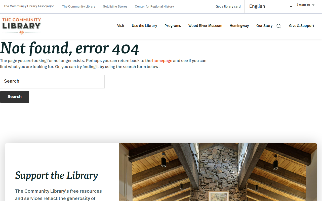Gold Mine Thrift Store website preview