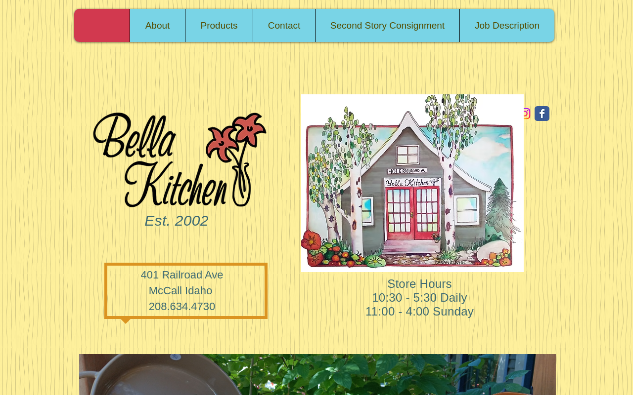 Second Story Consignment website preview