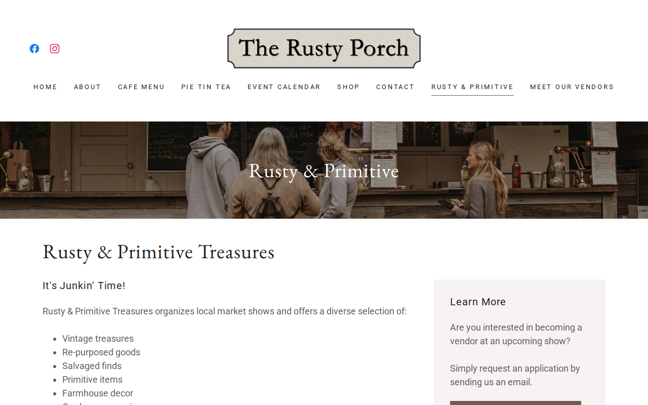 Timeless Treasures website preview