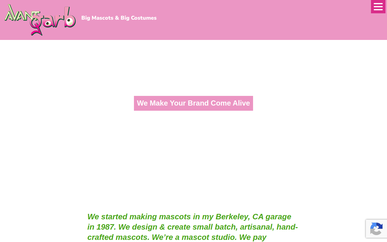 Avant Garb website preview