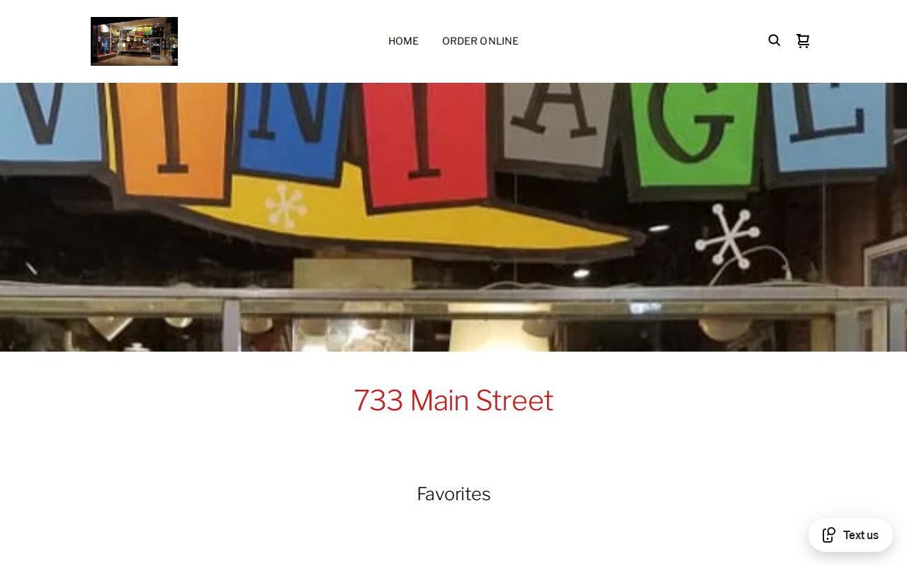 Everybody's Vintage website preview