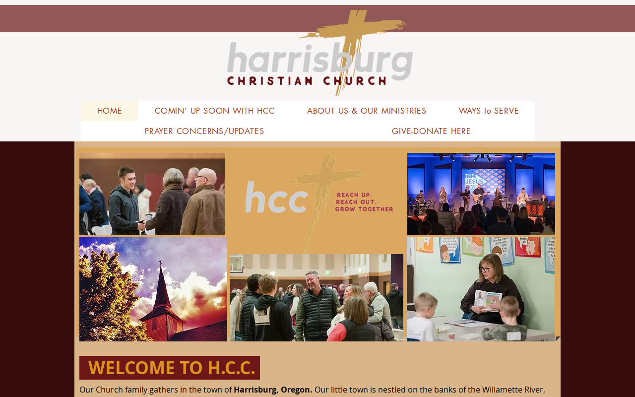 God's Storehouse website preview