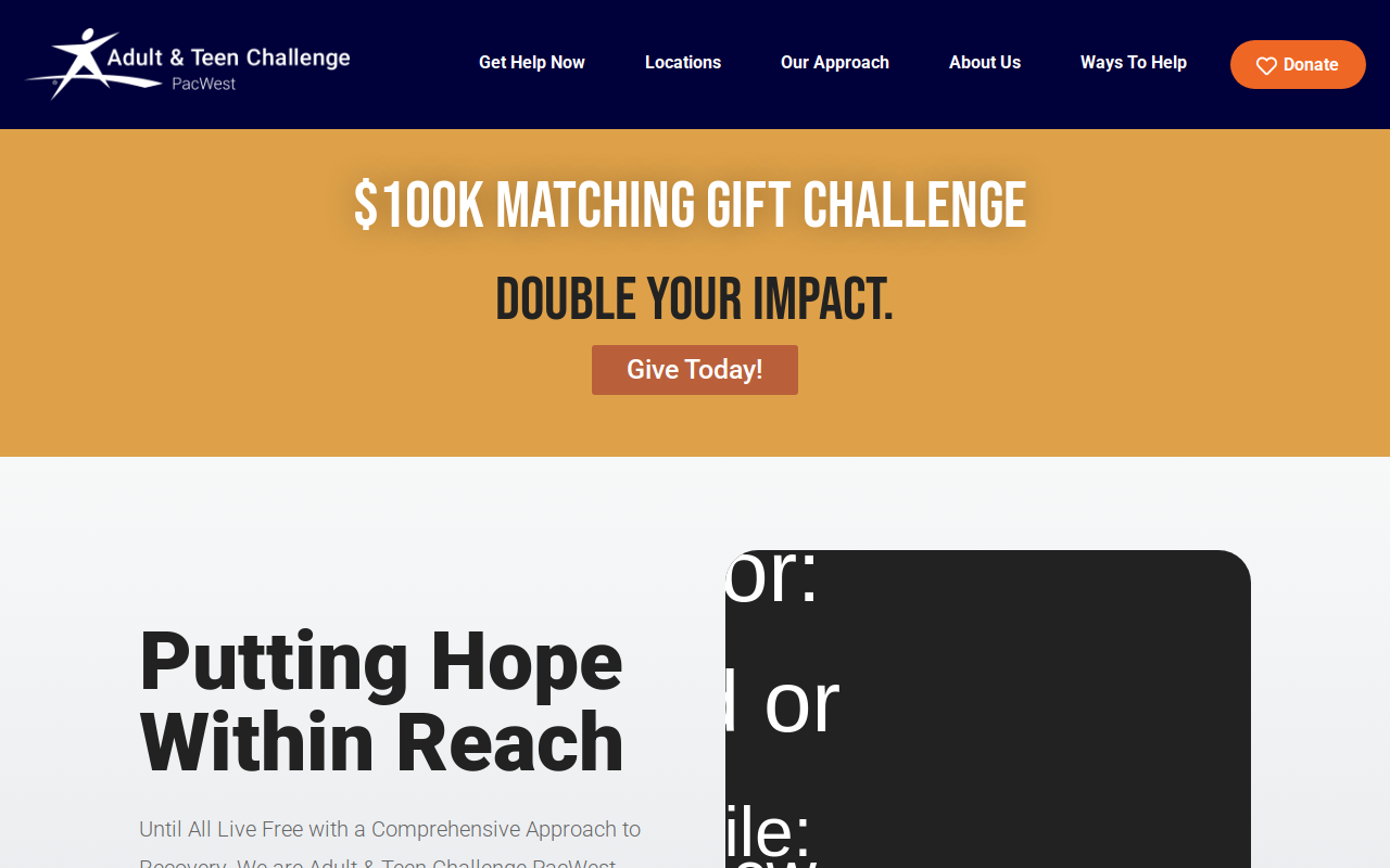 TC Resale and Donation Thrift Store website preview