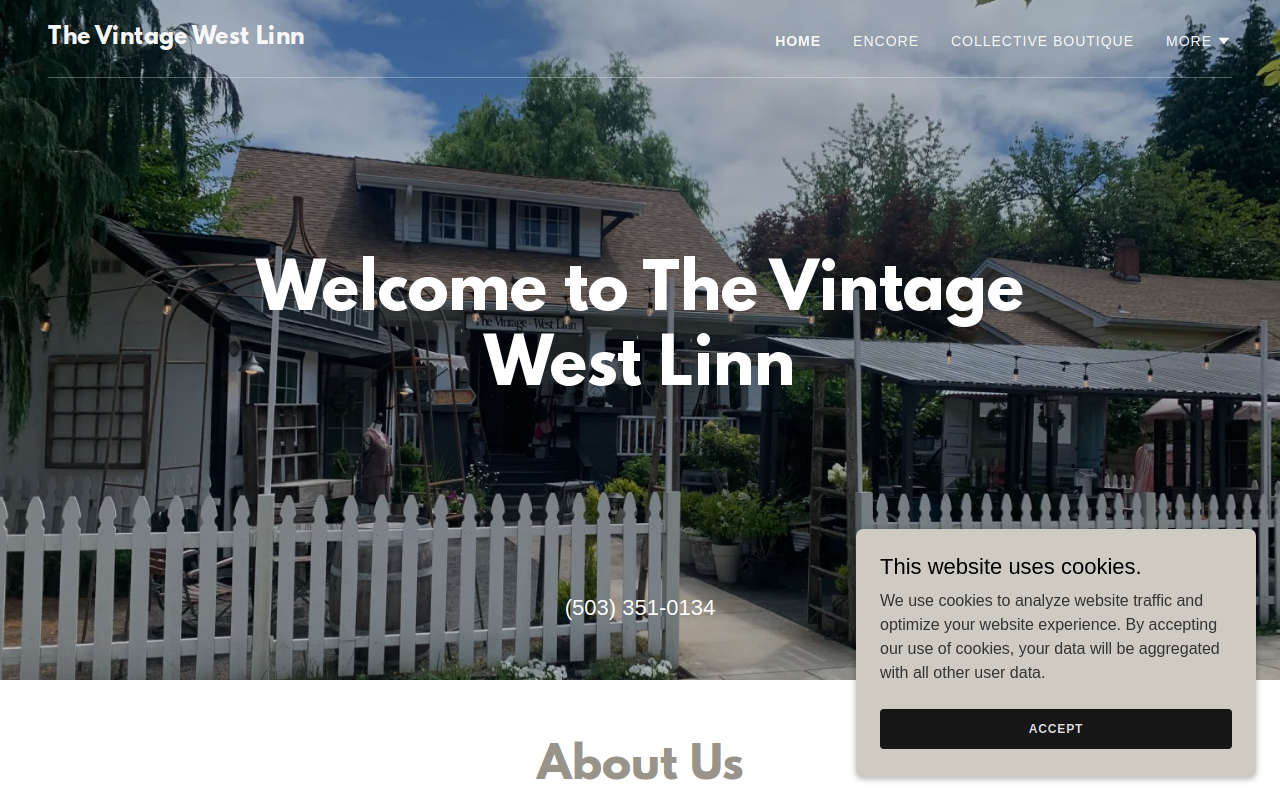 The Vintage West Linn website preview