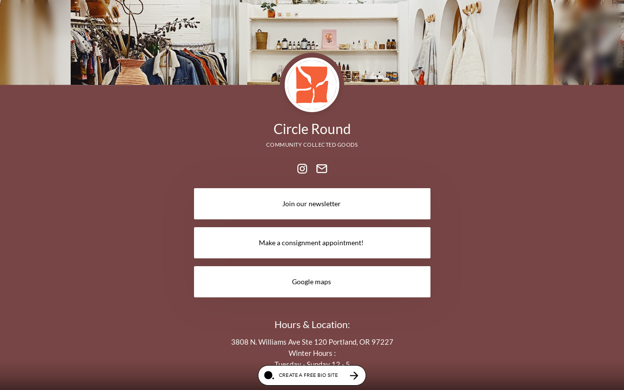 Circle Round website preview
