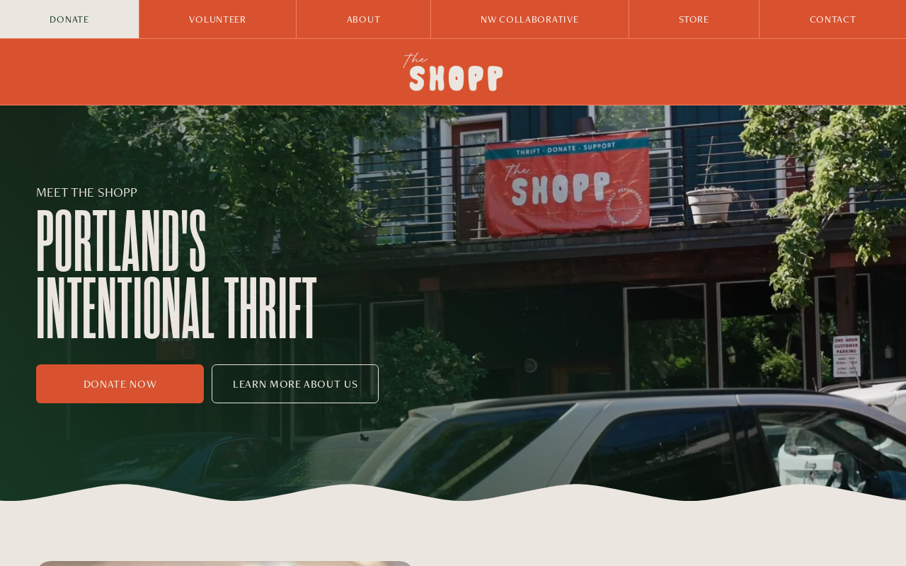 The Shopp website preview