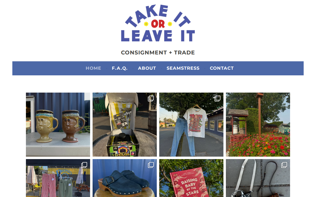 Take It Or Leave It website preview