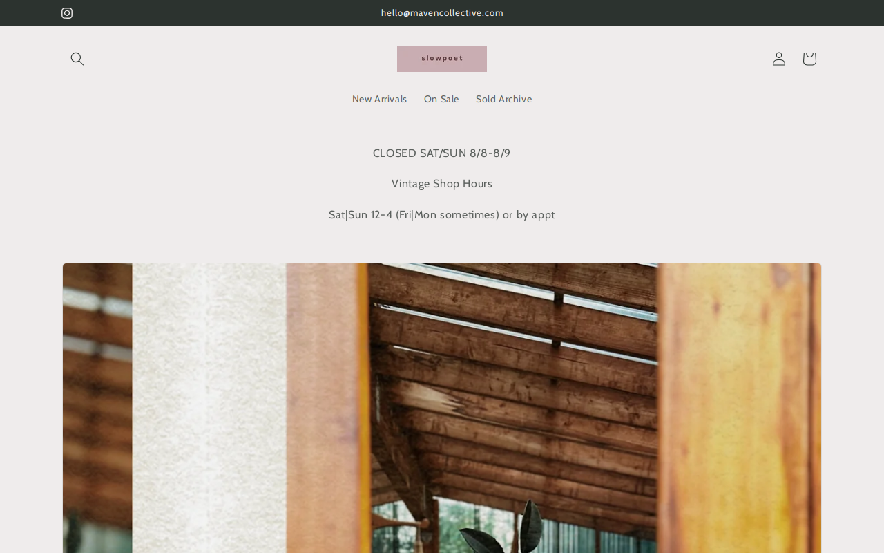 Maven Collective website preview