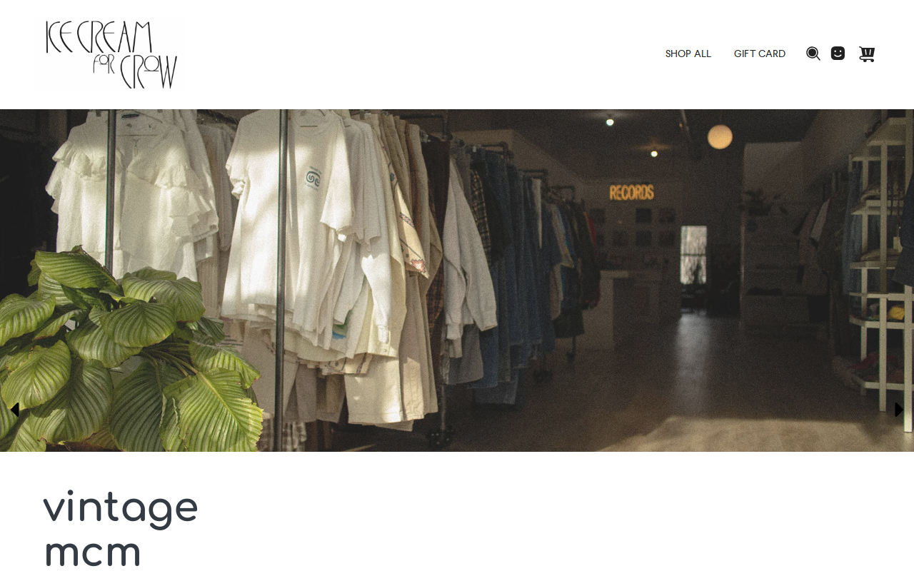 Ice Cream For Crow Vintage website preview