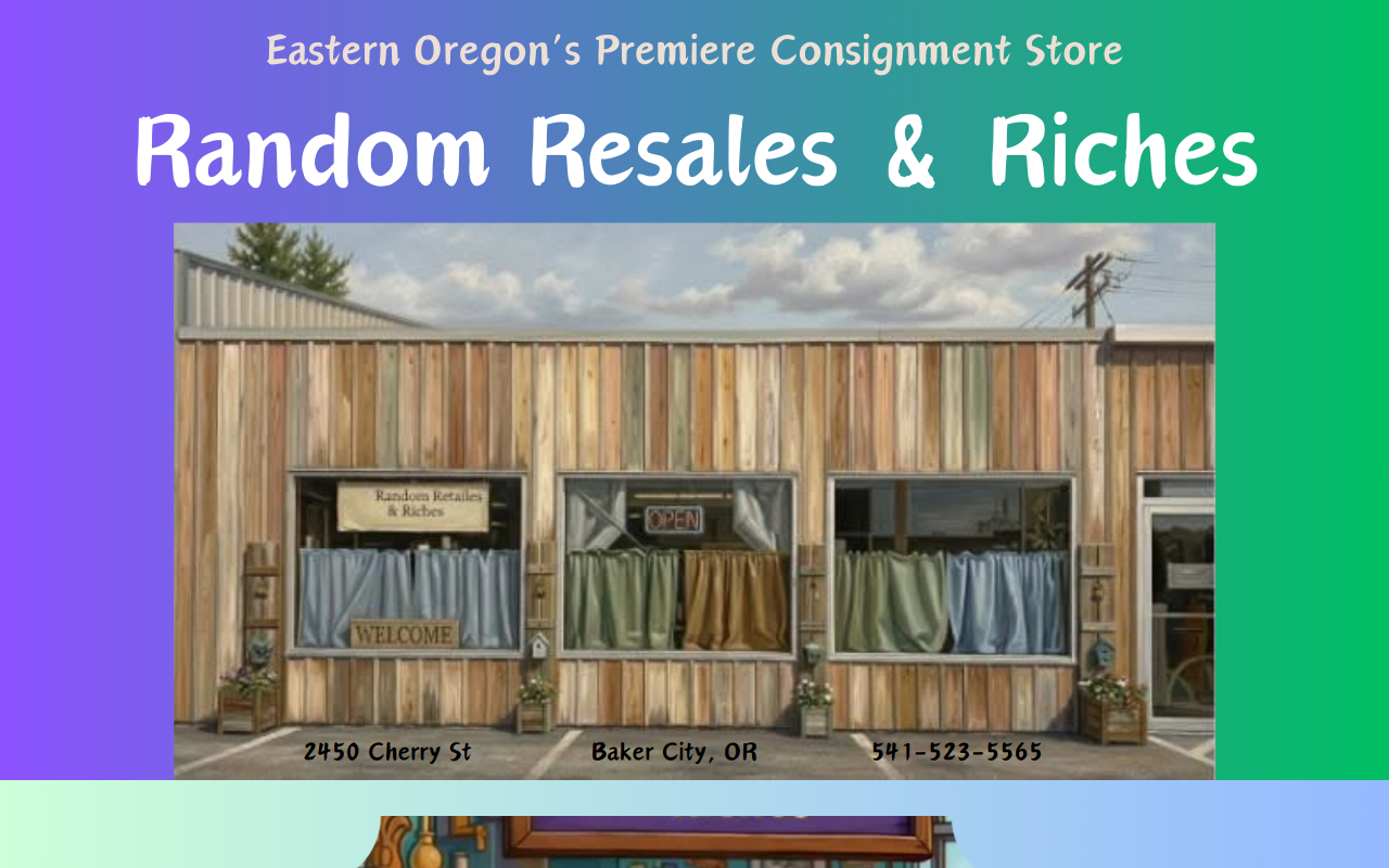 Random Resales website preview