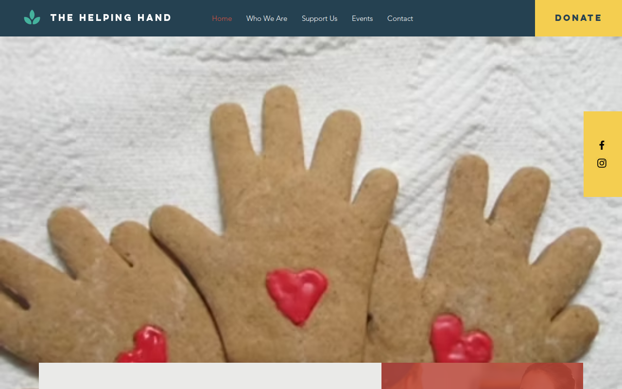 The Helping Hand website preview