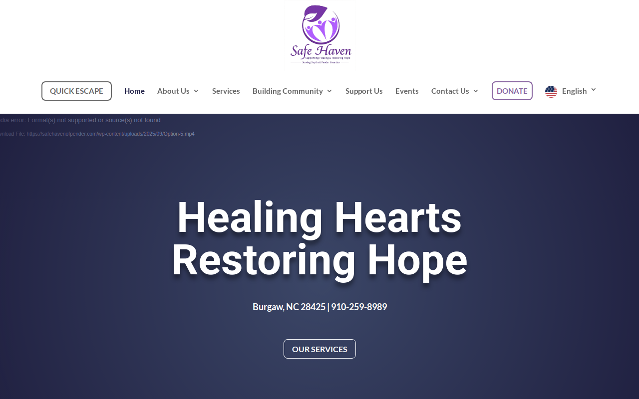 Thrift Shoppe website preview