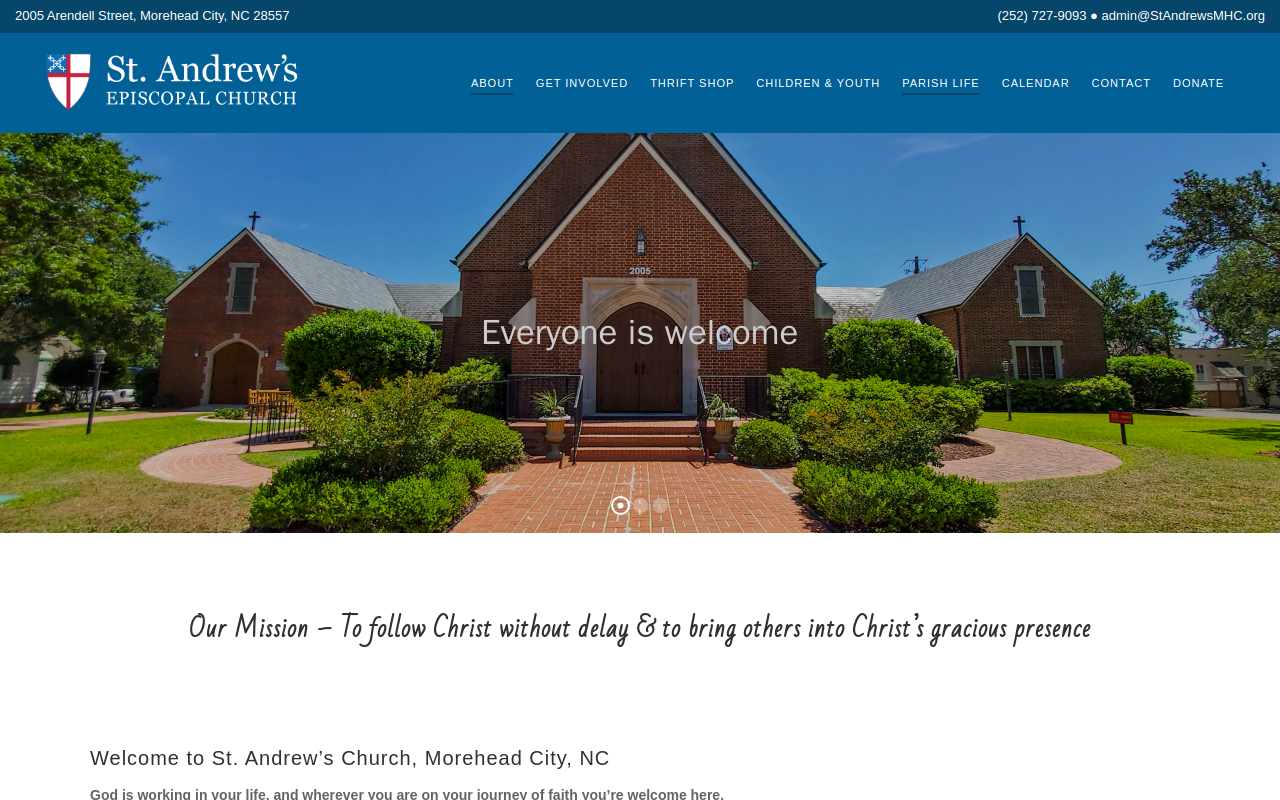 St Andrews Episcopal Church Thrift Shop website preview