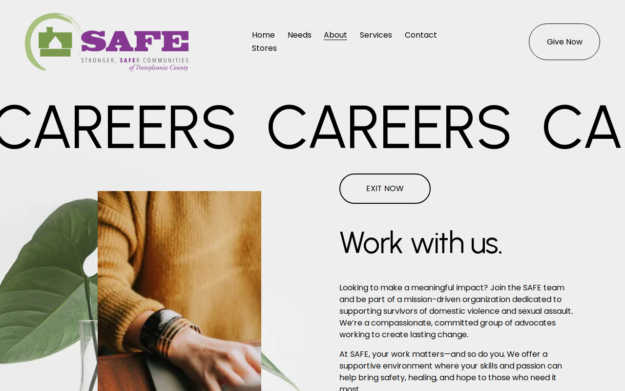 SAFE Interiors website preview