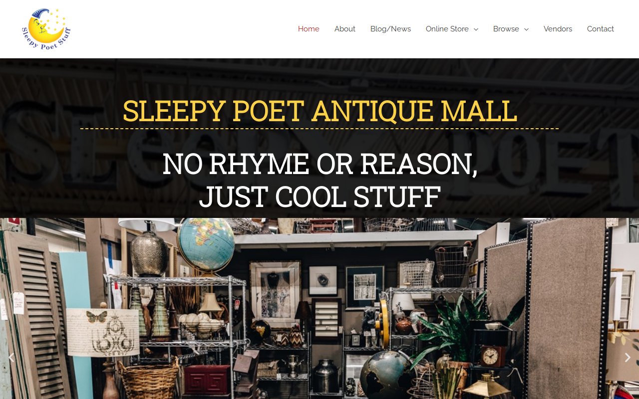 ShayNanigans Vintage website preview