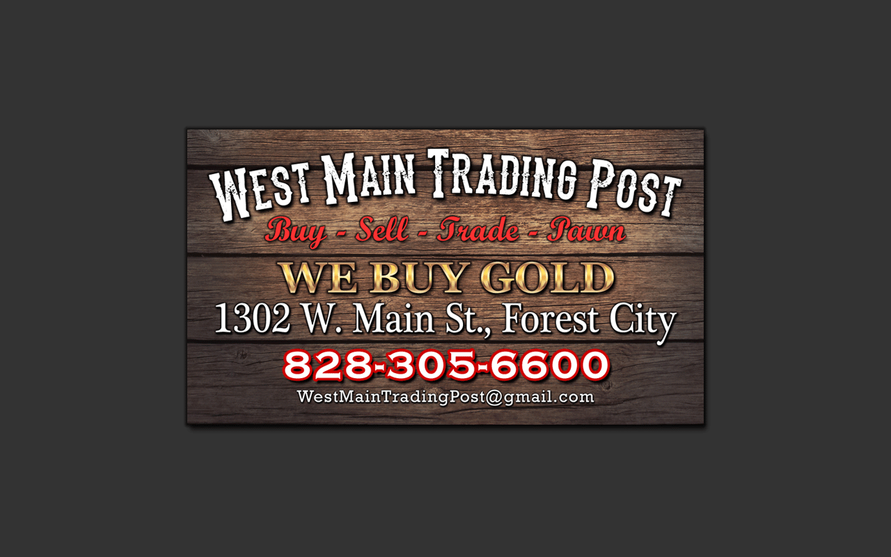 West Main Trading Post website preview