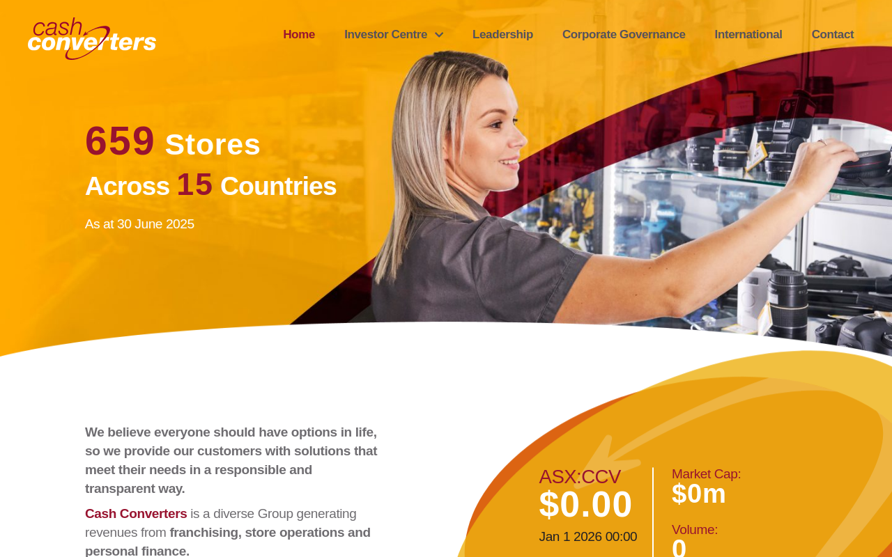 Cash Masters website preview