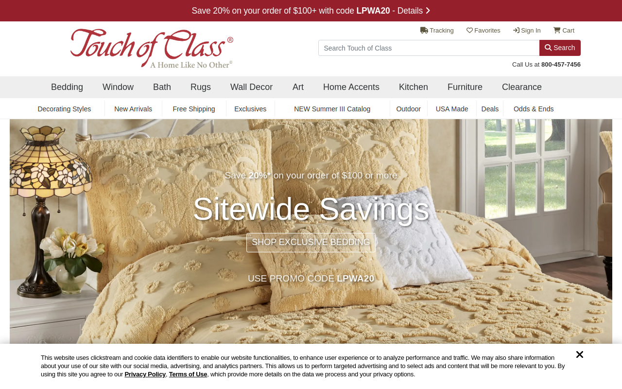 SafePlace Touch of Class website preview
