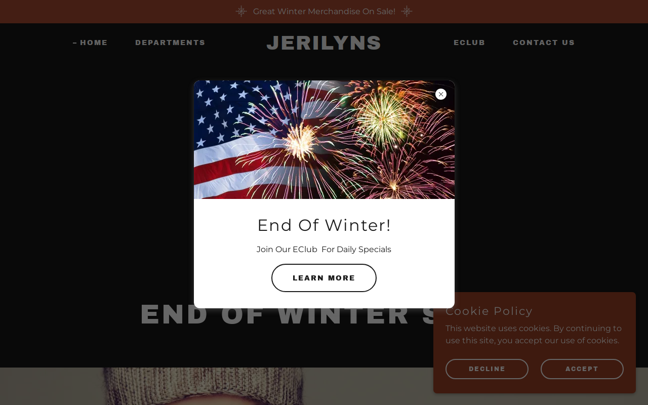 Jeri-lynns Consignment Boutique website preview