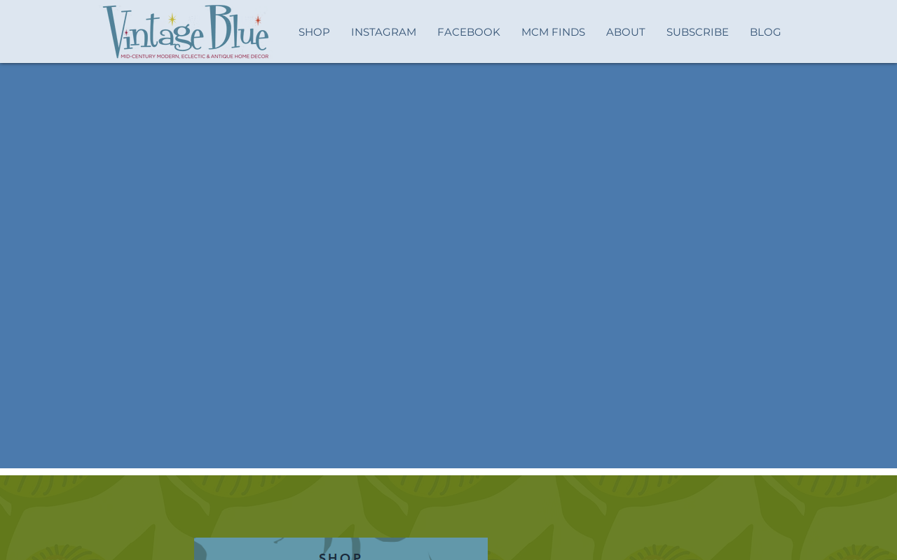 Vintage Blue website preview