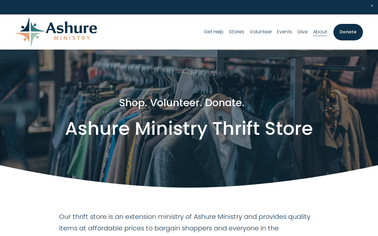 Thrifty Threads and Treasures website preview