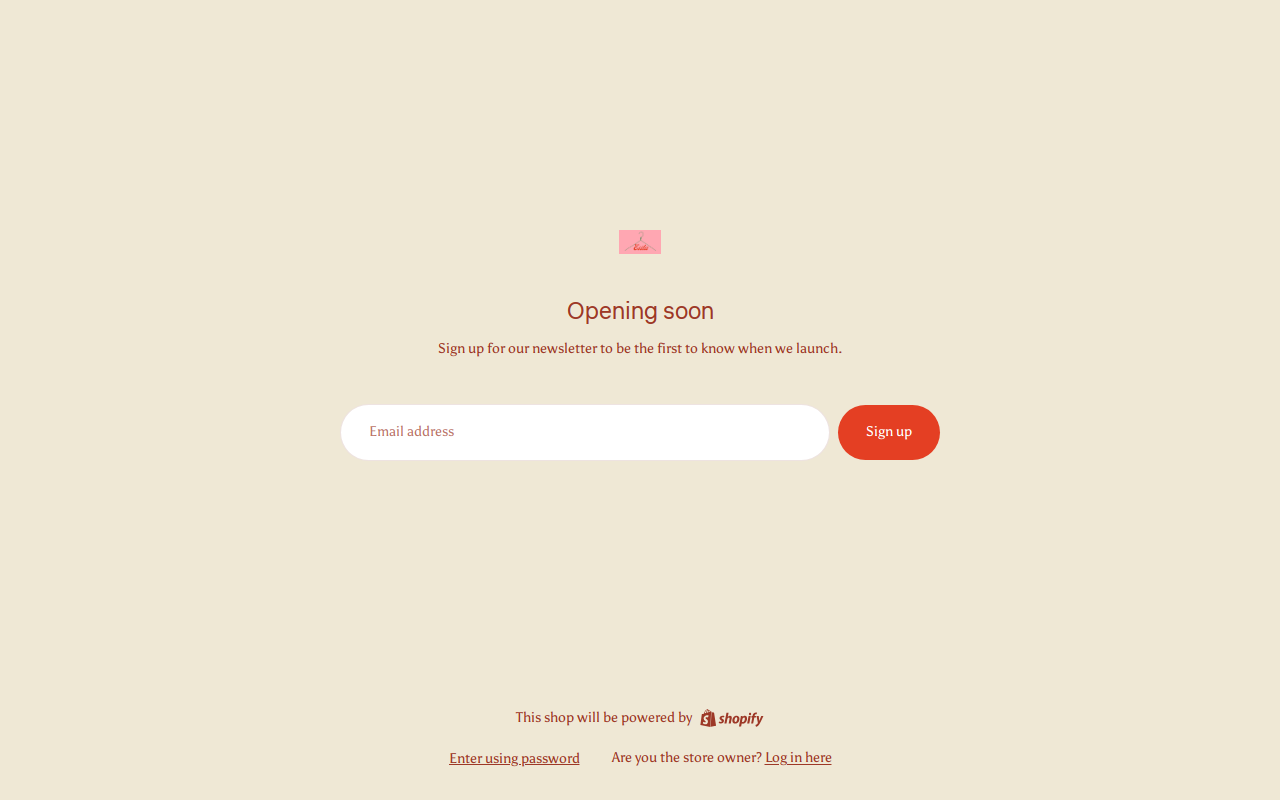 Esita The Label website preview