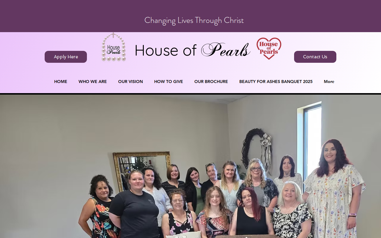Pearls Monroe website preview