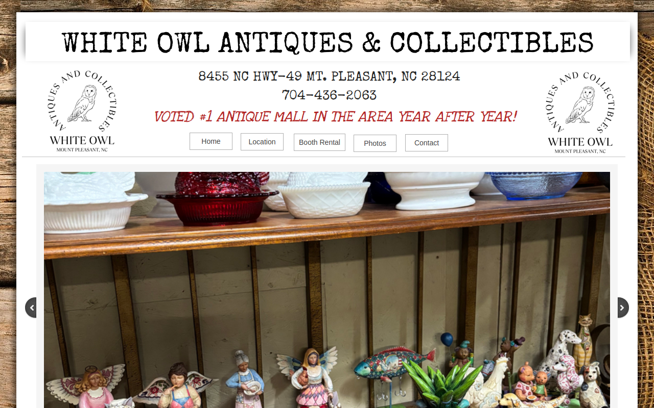 Goat Barn Market website preview