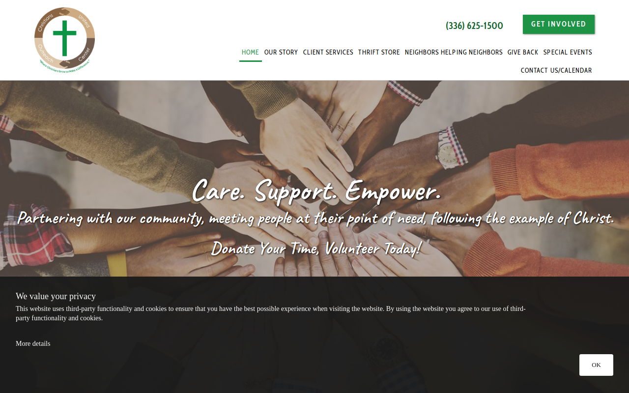 CUOC website preview