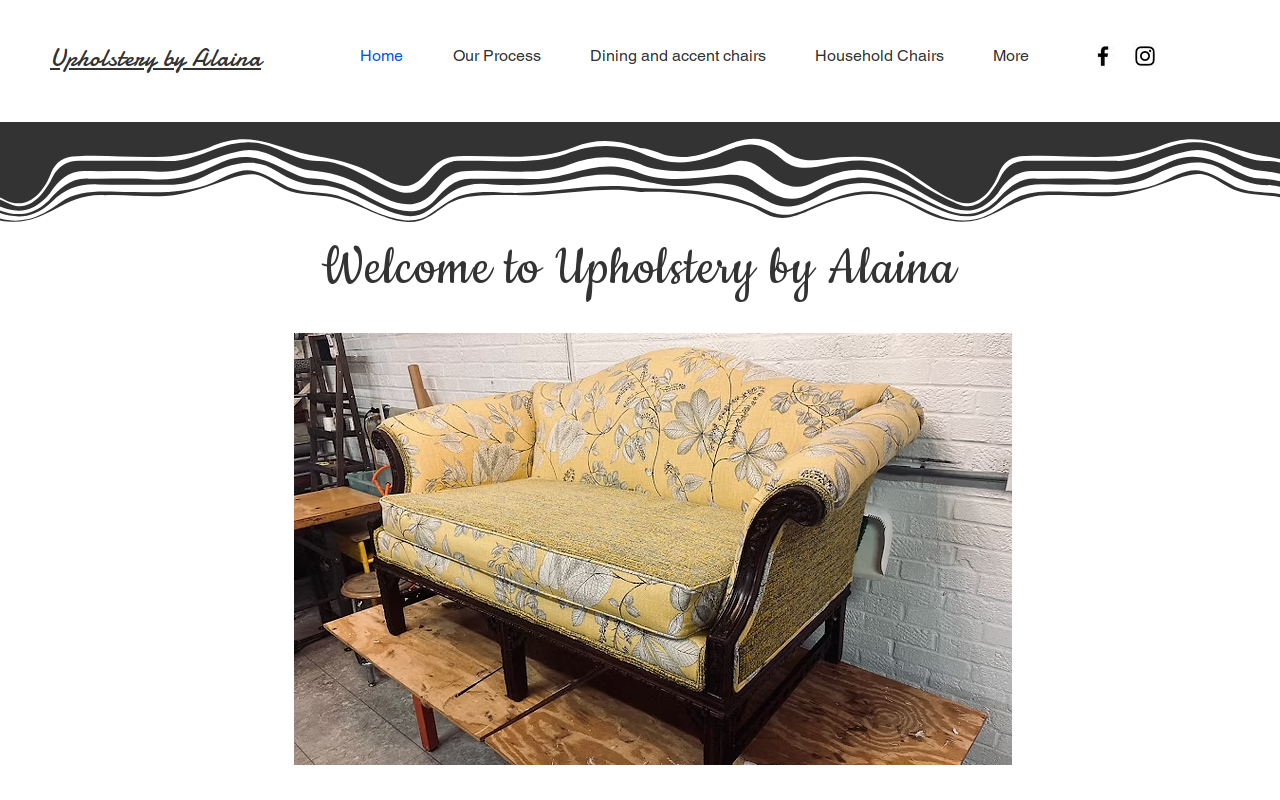 Junk N Java & Upholstery by Alaina website preview