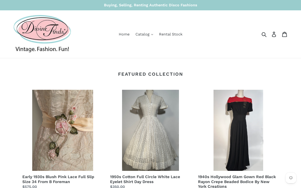 Divine Finds website preview