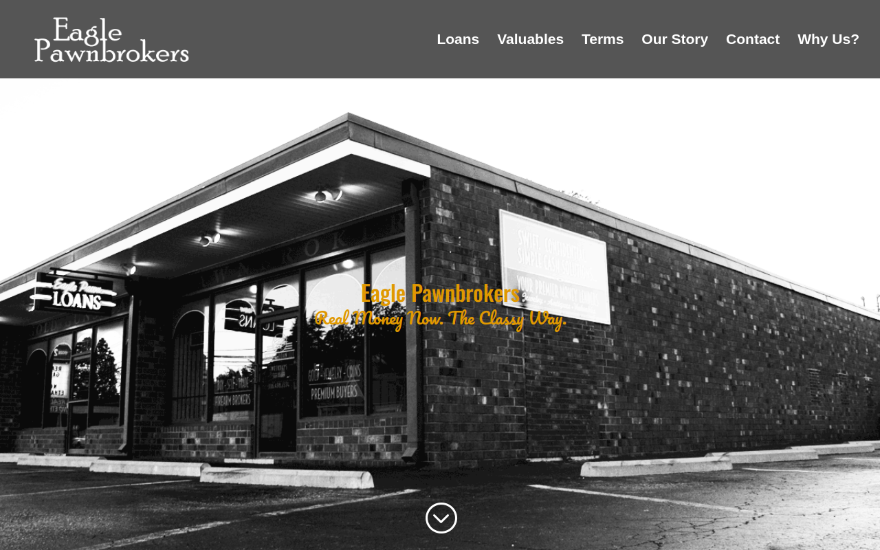 Eagle Pawn & Loan website preview