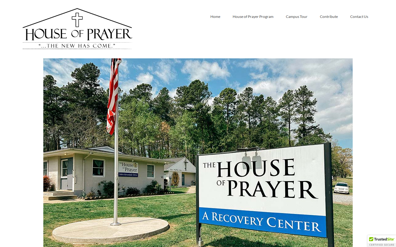 HOP Shop Thrift Shop website preview