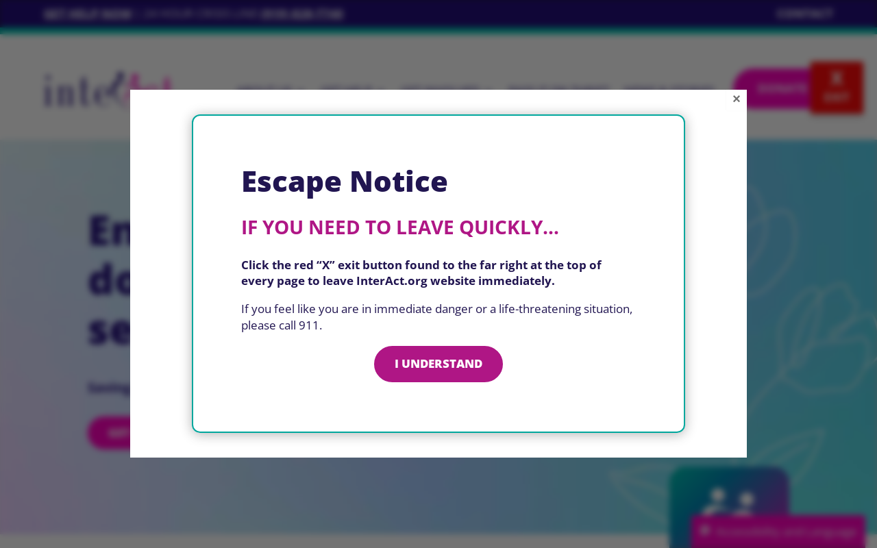 Pass It On Thrift Store - Interact website preview