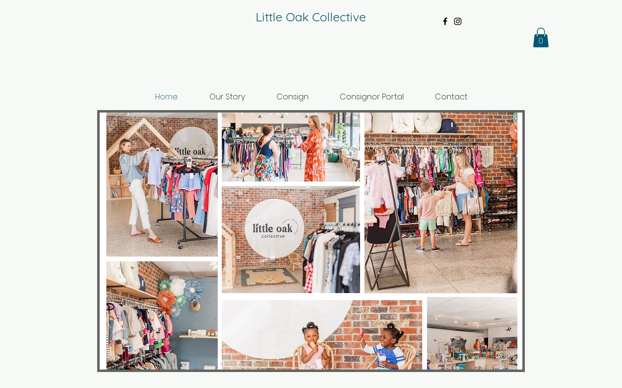 Little Oak Collective website preview