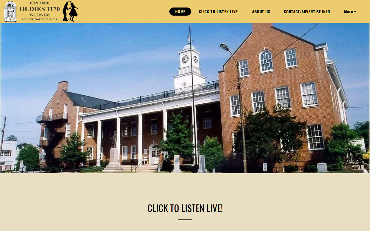 WCLN Country Store website preview