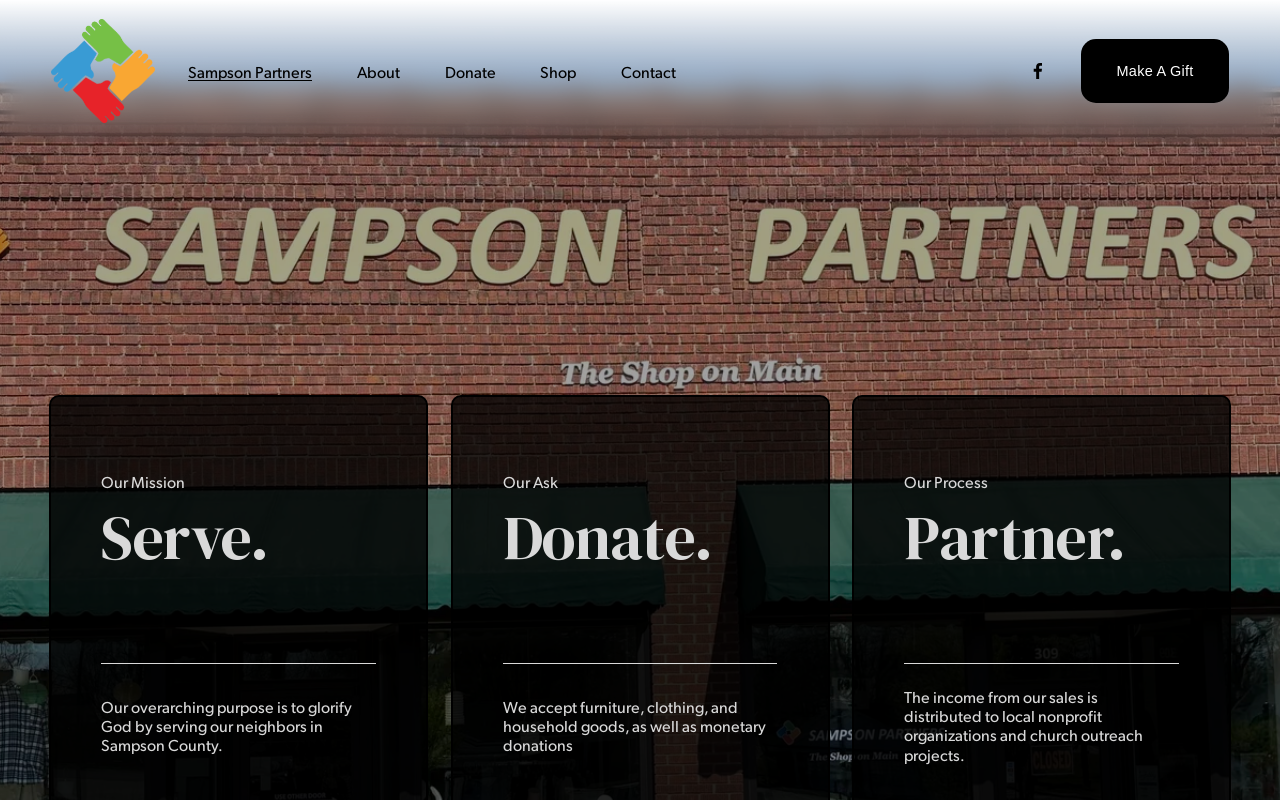 Sampson Partners Inc website preview