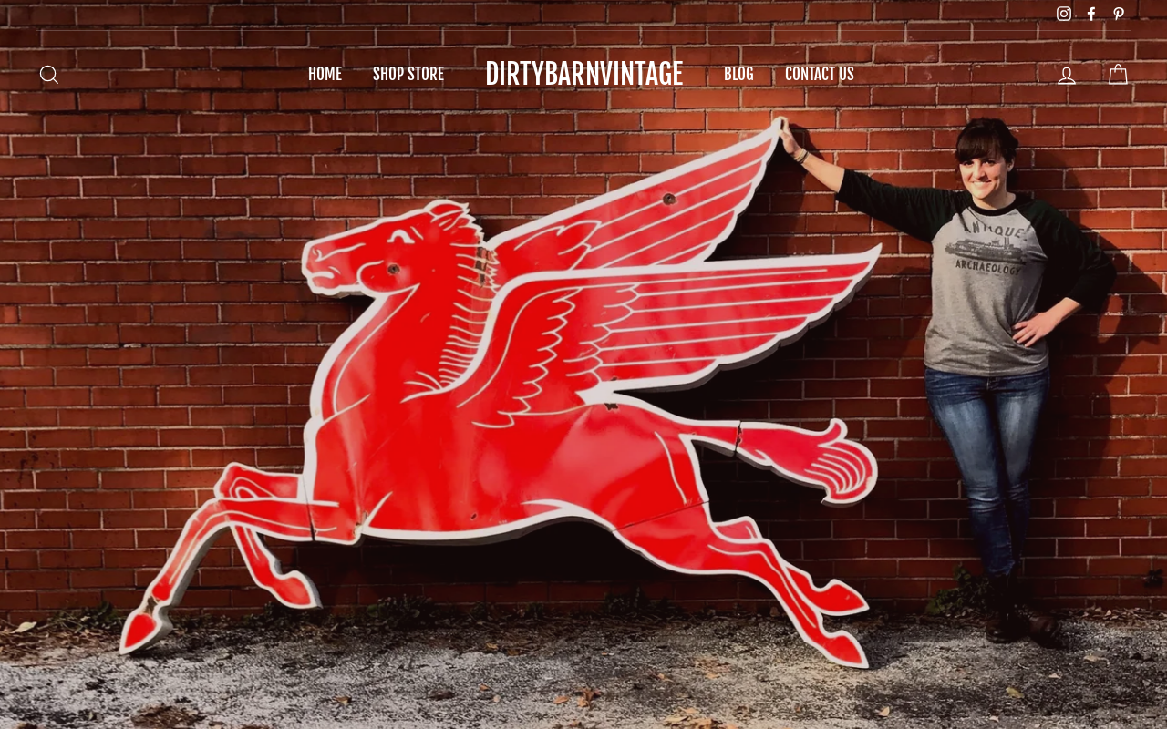 DirtybarnVintage website preview