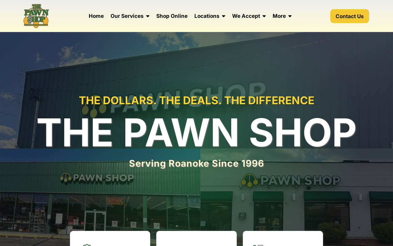 The PawnShop website preview