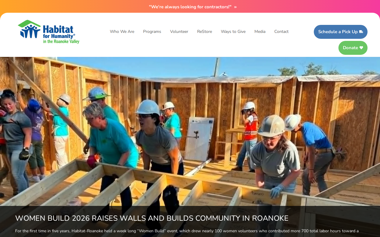 ReStore website preview