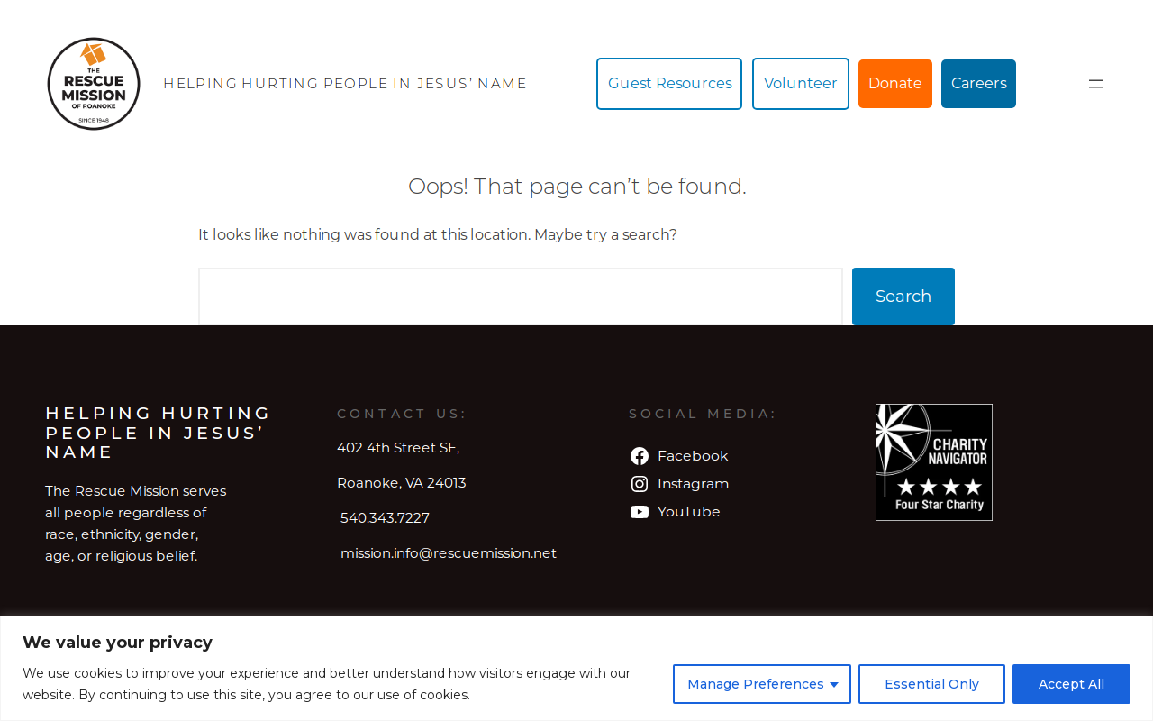 2nd Helpings website preview