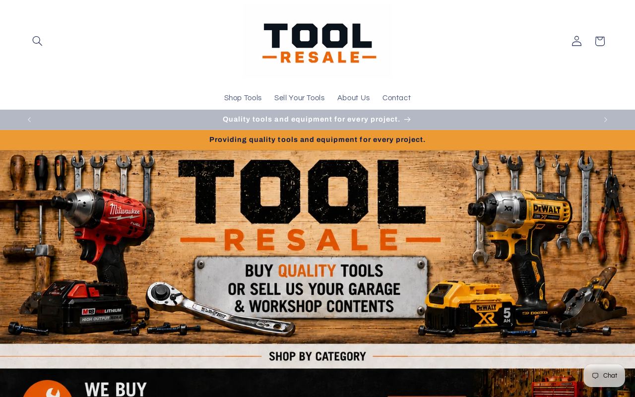 Kings Tool Consignment website preview