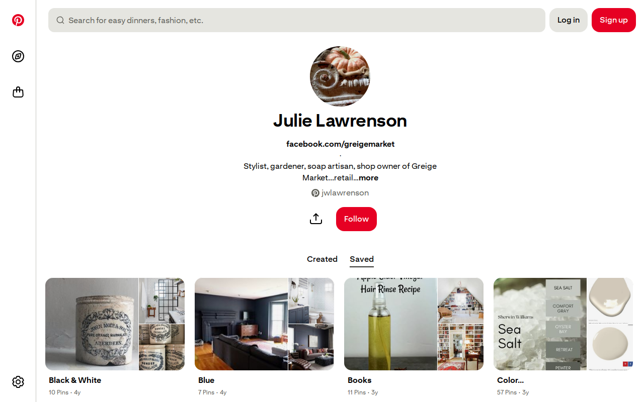 Greige Market website preview
