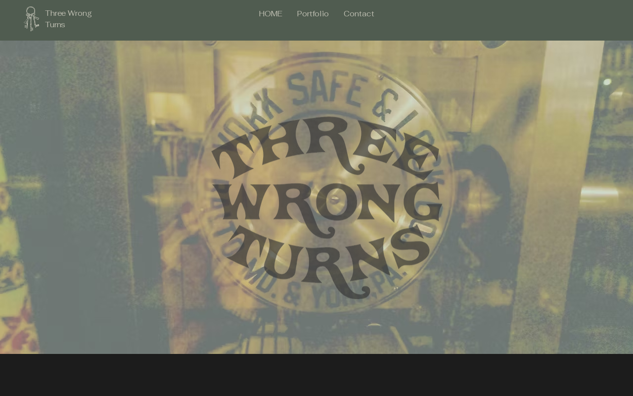 Three Wrong Turns website preview