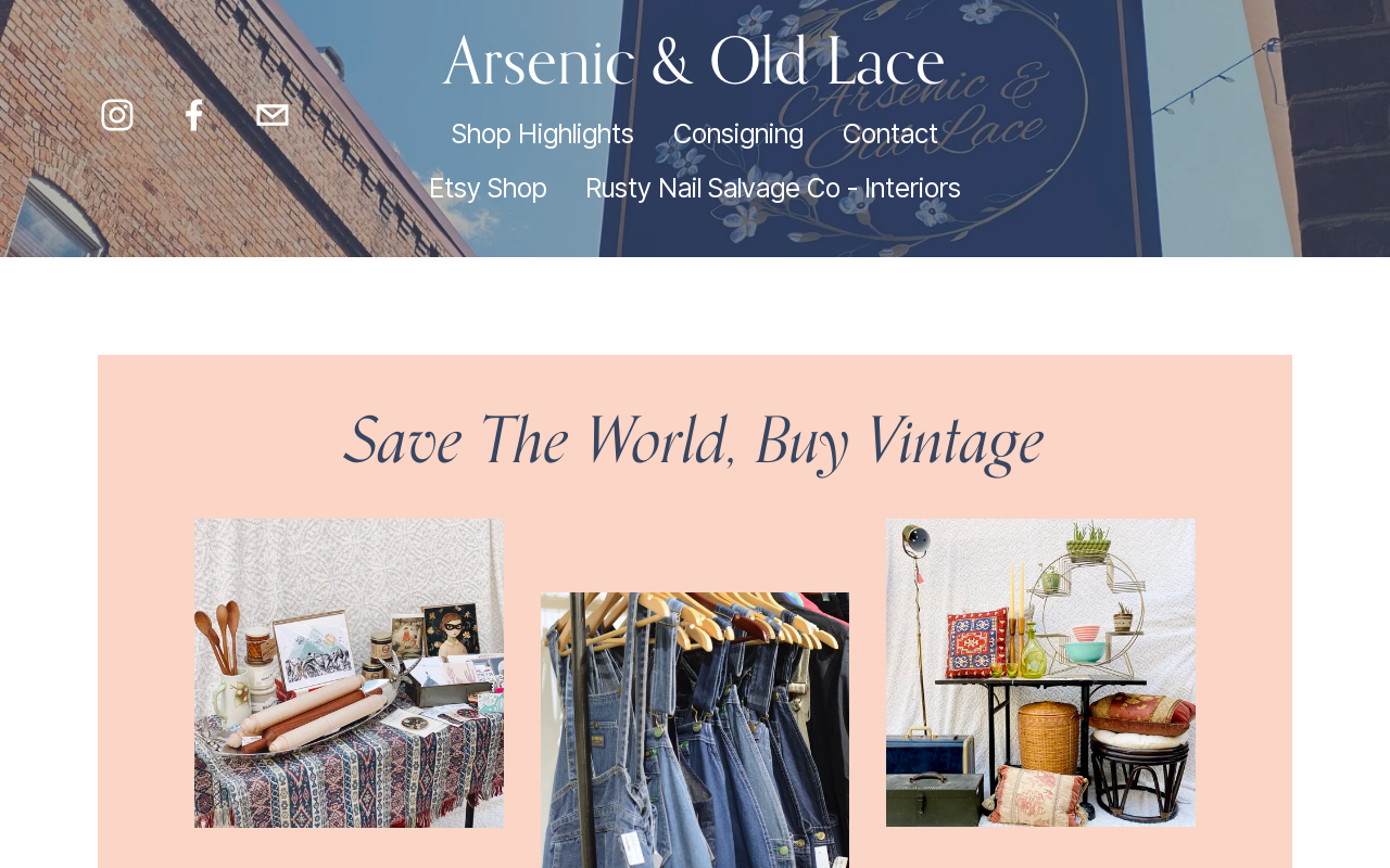 Arsenic and Old Lace website preview
