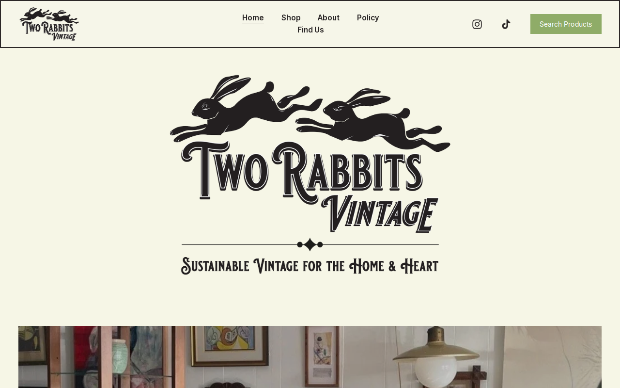 Two Rabbits Vintage website preview