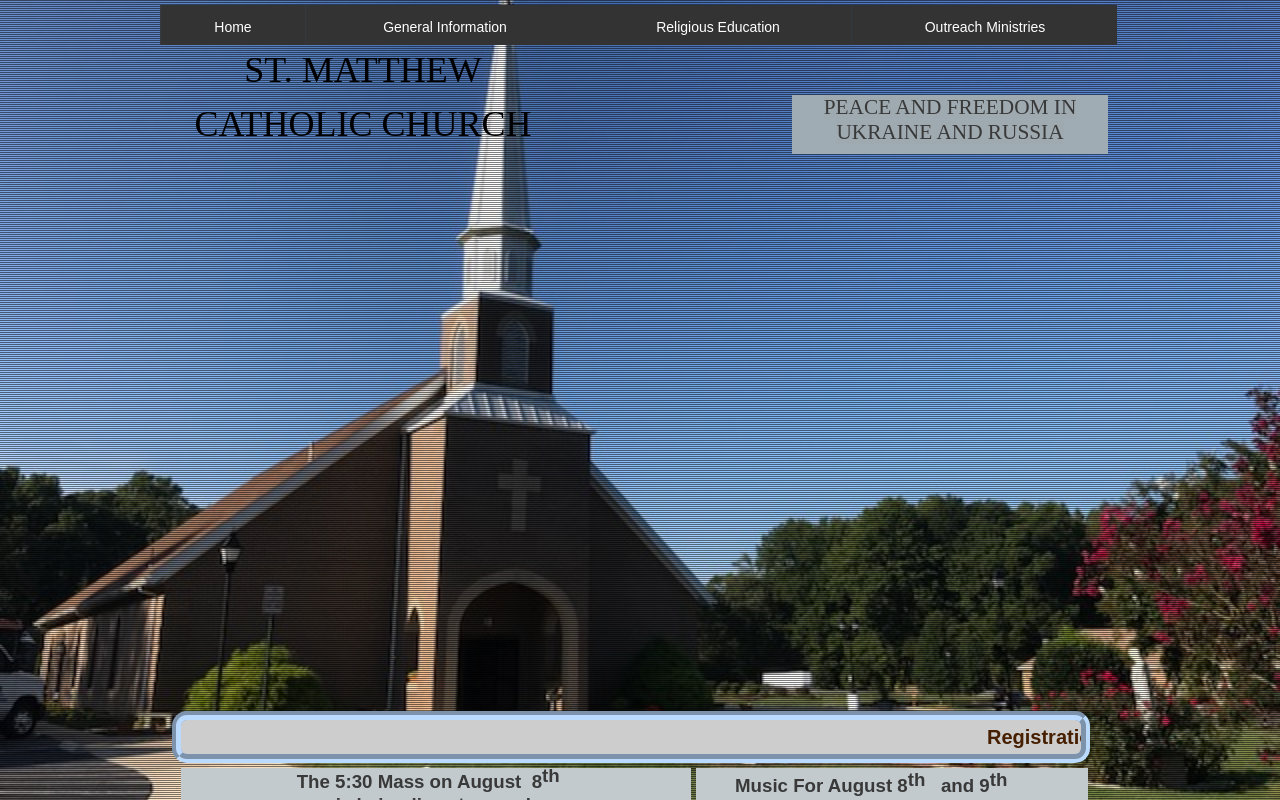 St. Matthew Thrift Store website preview